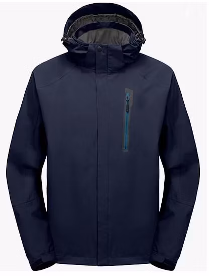 Giacca a vento personalizzata da uomo, impermeabile, calda, invernale, leggera, softshell softshell
