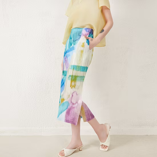 2023 Nuovo arrivo UK OEM Primavera Donna Gonna Moda Elegante
