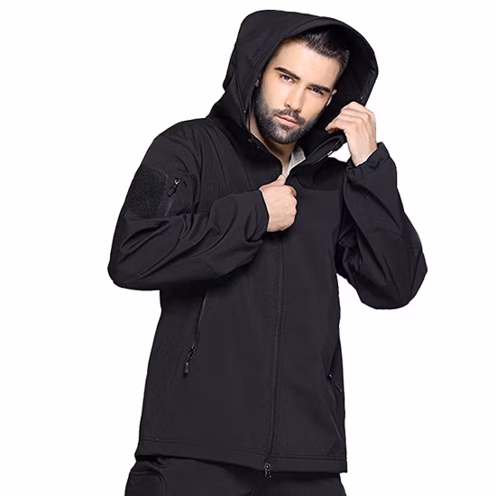 Giacca tattica da uomo impermeabile Softshell da esterno